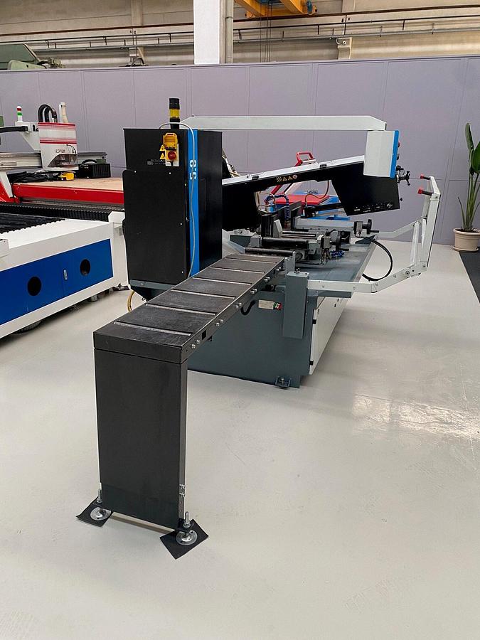 Used MEP AUTOMATIC BAND SAWING MACHINE MOD SHARK 332-1 NC 5.0