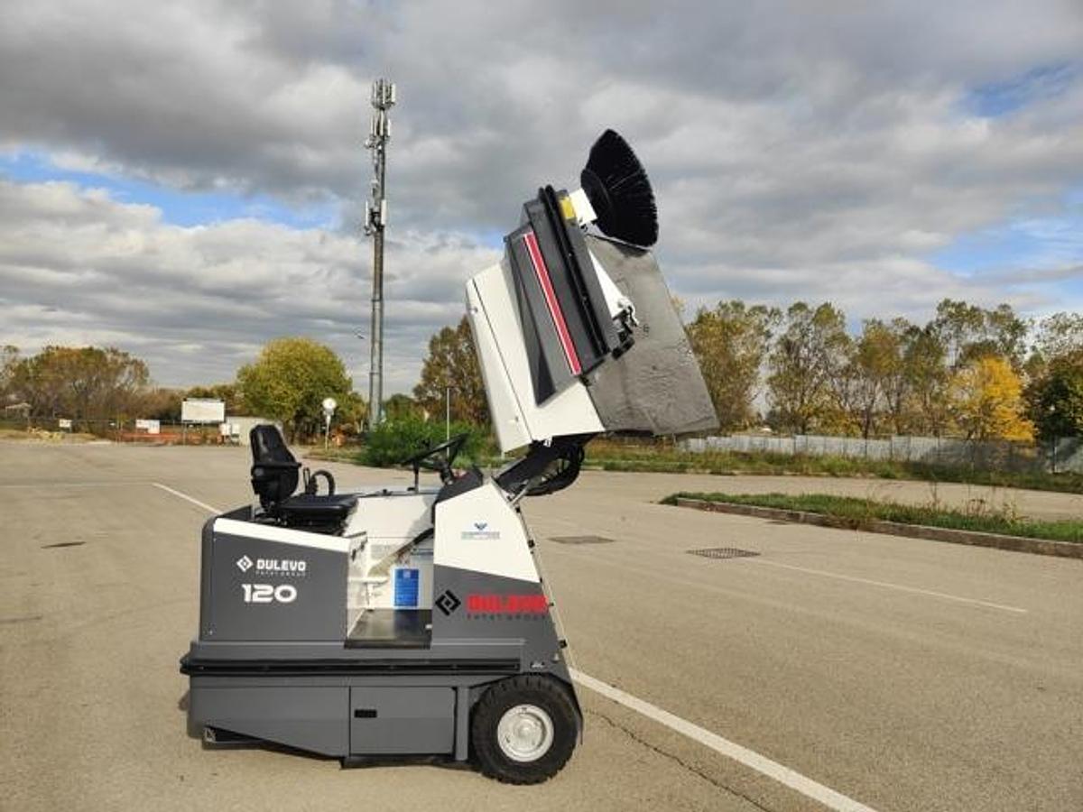 Used INDUSTRIAL FLOOR SCRUBBER DULEVO 120 EH ELECTRIC