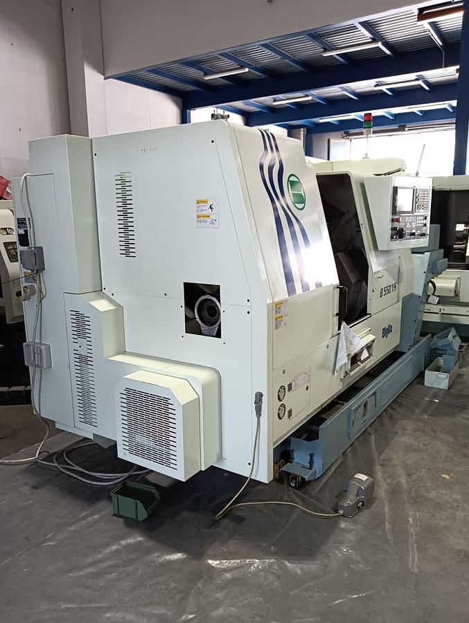 Used 2004 BIGLIA B550YS LATHE WITH LOADER