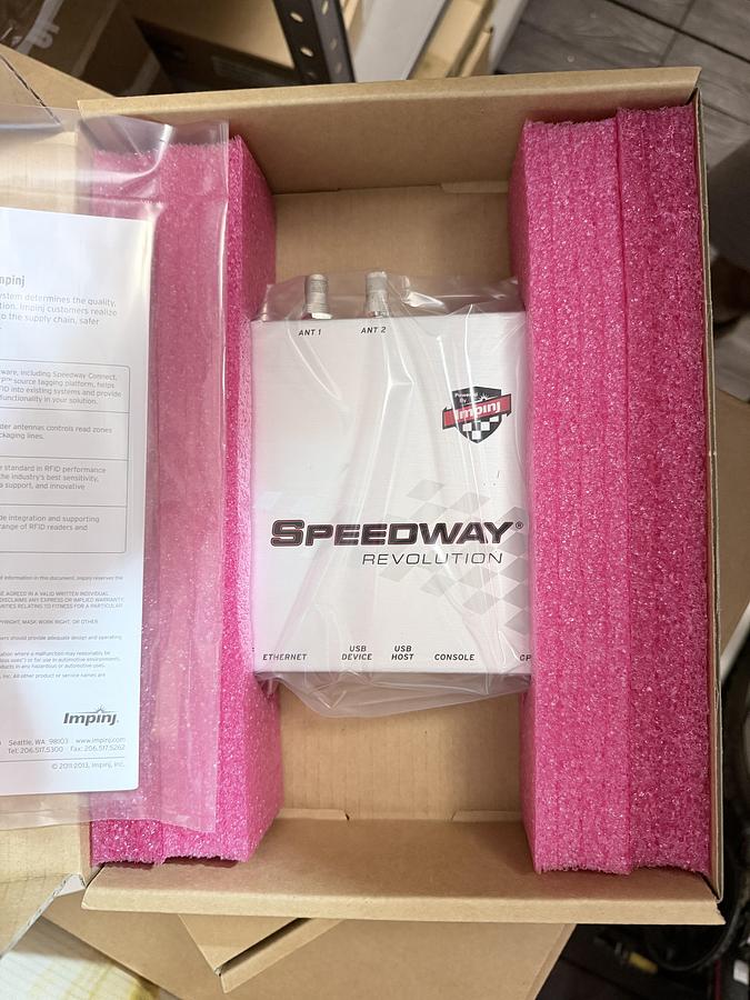 Impinj Speedway R220 (ETSI); + Reader Licensee