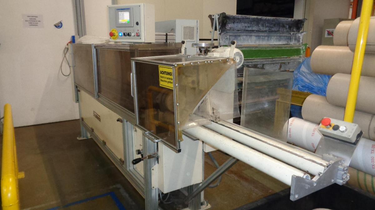 Used 1993 Brodbeck HSE 2000 Core Tube Cutting Machine