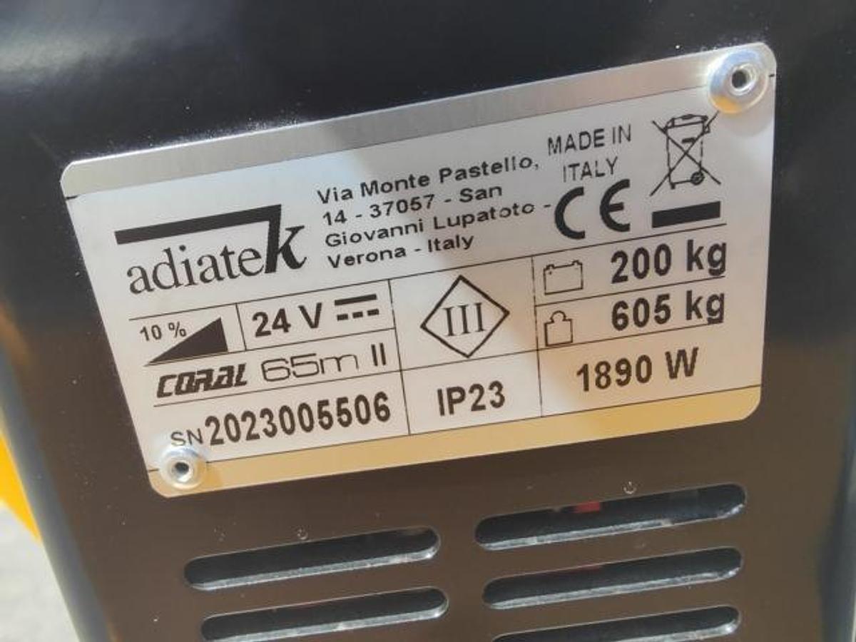 Überholt 2023 GEGLÄRTE BODENREINIGER REVISION ATEN LITHIUM CORAL 65M II