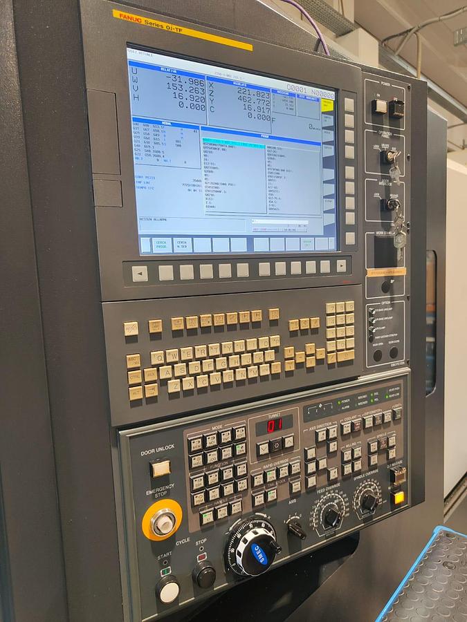 Used 2017 Samsung SMEC lathe model SL3500XLY