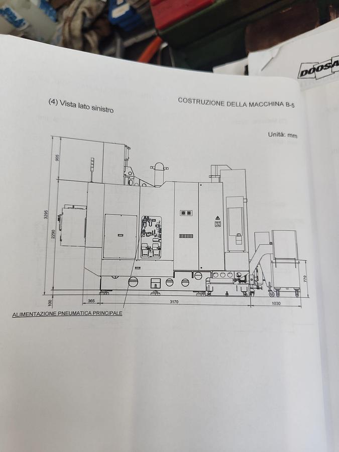 Usado CENTRO VERTICAL DOOSAN MOD. VC 630/5AX