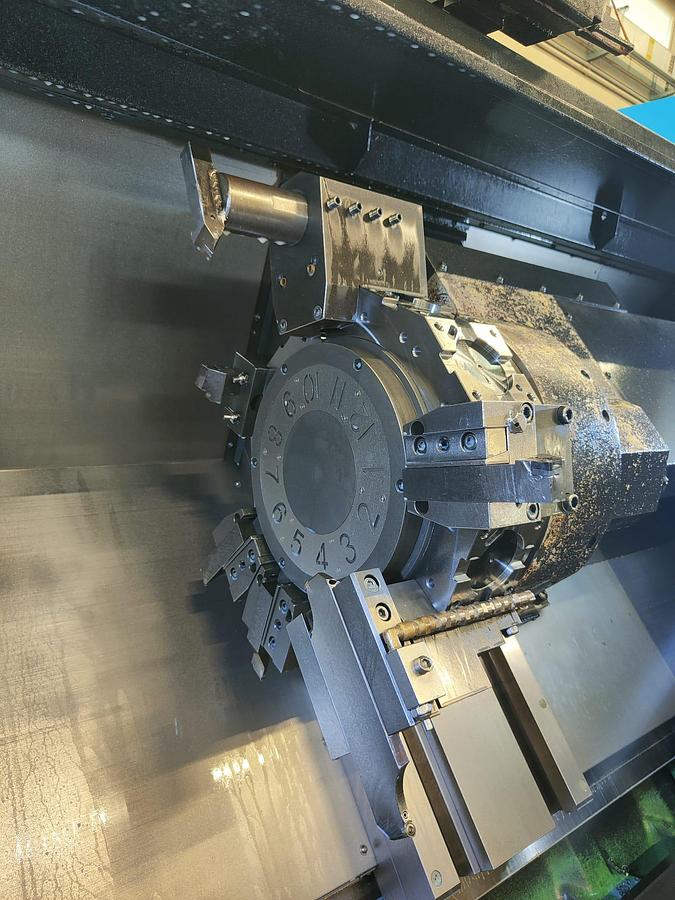 Used 2017 DOOSAN PUMA lathe mod.5100 LMB