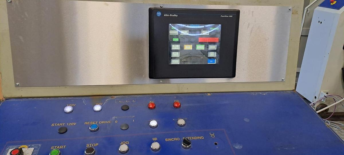 Refurbished Printer Slotter Bendazzoli 4800 CE - Printer Slotter for Corrugated Cardboard Packaging