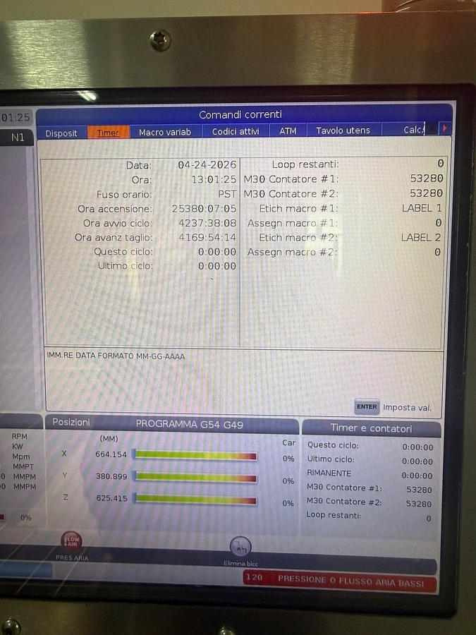 Used 2018 HAAS VM6 Machining Center