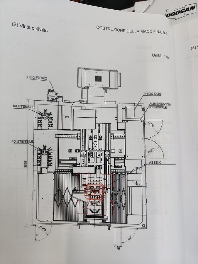 Usado CENTRO VERTICAL DOOSAN MOD. VC 630/5AX