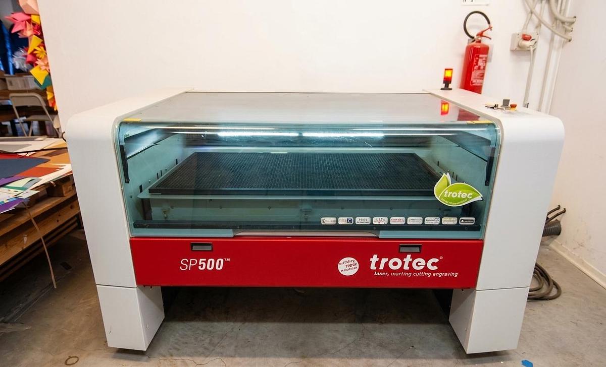 Used TROTEC SP500 200W CO2 Laser Cutter 1,550 Hours – Full Premium Pack