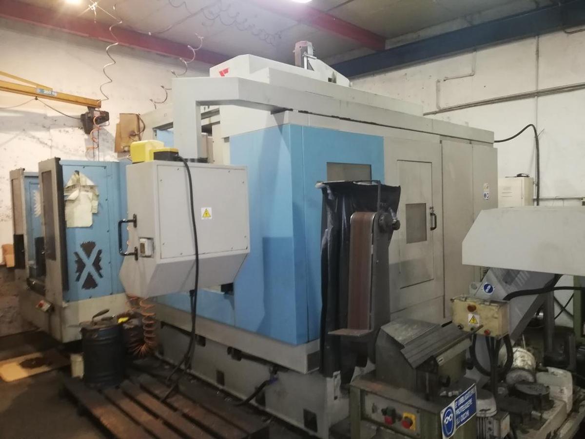 D'occasion CENTRE D'USINAGE VERTICAL 3 AXES CHANGEMENT DE PALETTES SIGMA mod. ZENIT 3 P 2002