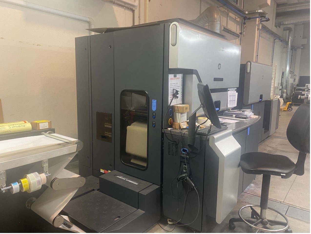 Used 2013 HP Indigo Label Press  ws6600 | upgraded to ws6800