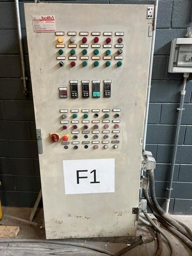 Used 2003 Botta FTA 40-15, Aluminium Melting Furnace
