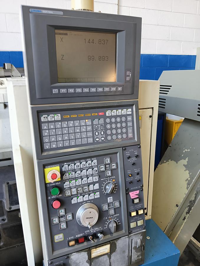 Used 1998 OKUMA CNC lathe mod.LCS-15E