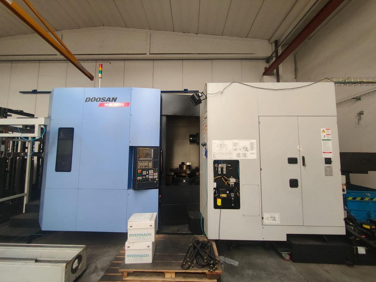 Centre d'usinage Doosan modèle NHP 6300 2015