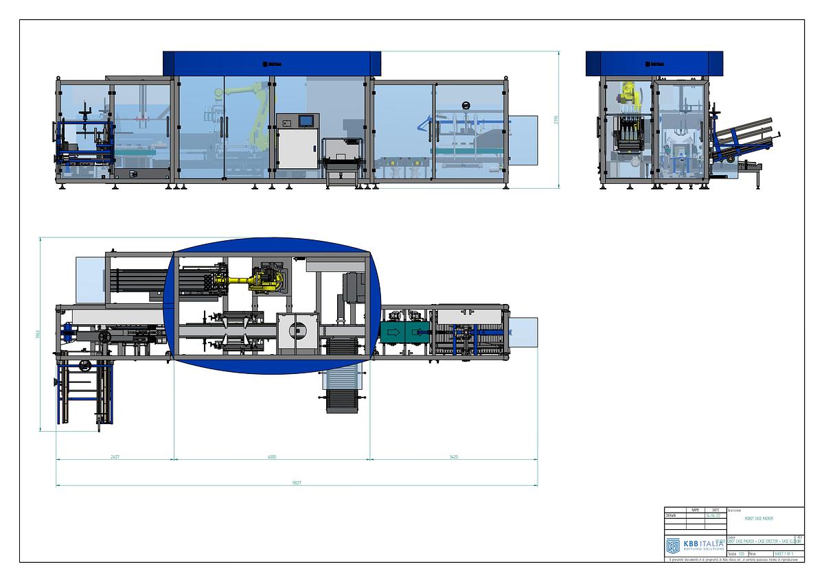 Used KBB Packaging Monoblock HORIZON R MODULAR