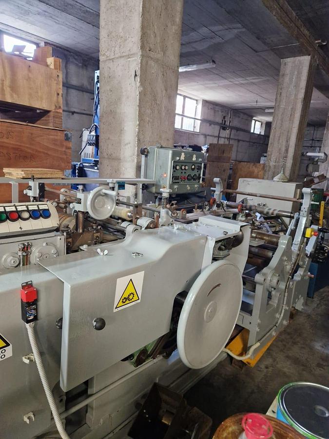 Used BIAGIONI FLAT PAPER BAG MAKING MACHINE – 3 COLOR FLEXO PRINTING – RECONDITIONED