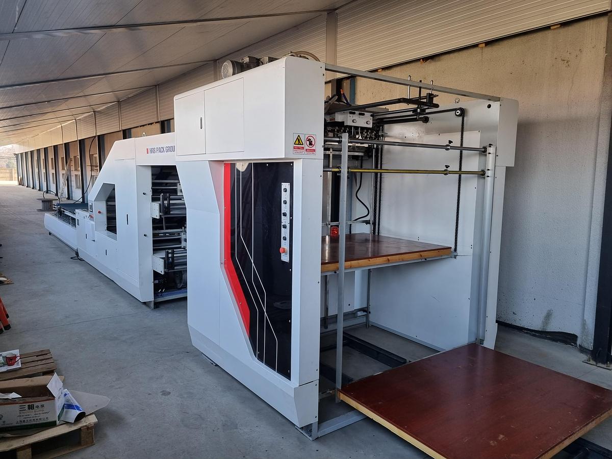Used 2021 HRB 1450F, 5PLY Flute Laminator
