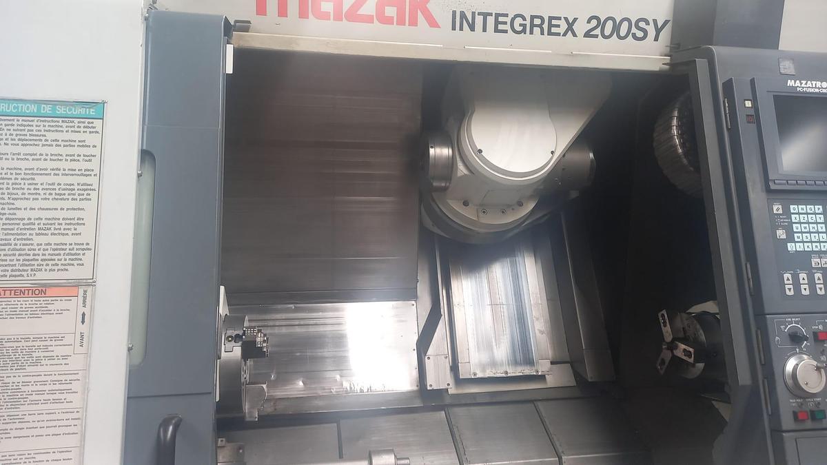 Used 2000 MAZAK LATHE mod. INTEGREX 200 SY