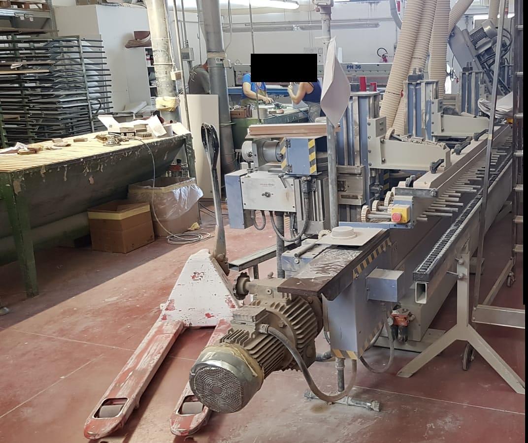 Used Stemas Profile Sanding and Brushing Line