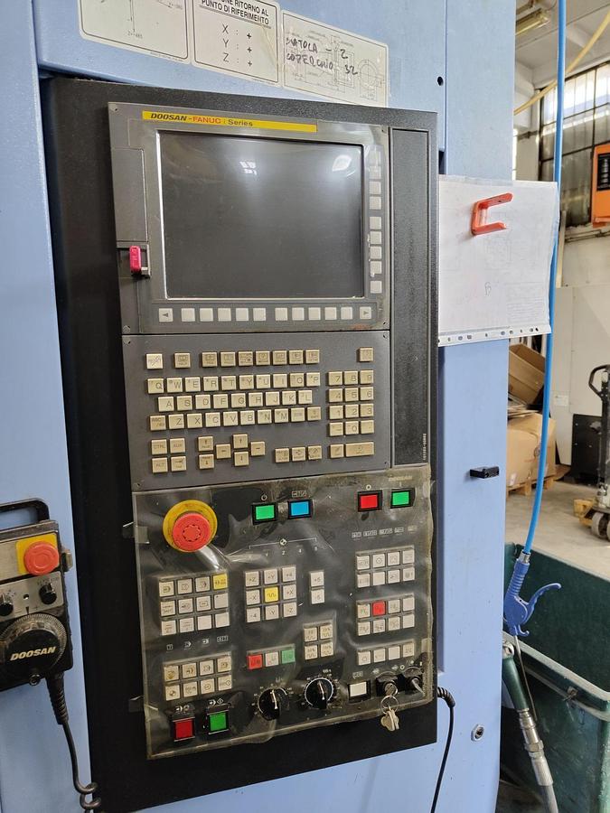 Used 2018 Doosan VC 3600 Twin Pallet Vertical Machining Center – Fanuc Control