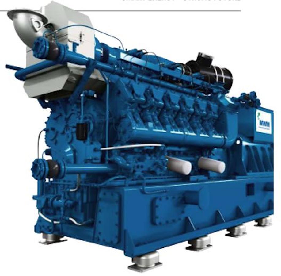 MWM TCG 3016 Natural Gas Engine for Cogeneration and Power Generation 400-1000 kW