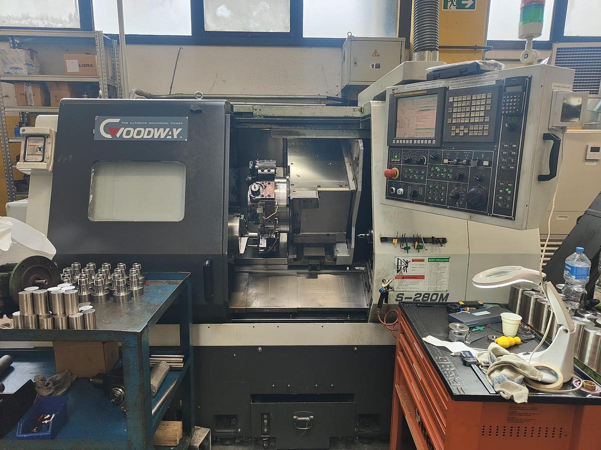 Used GOODWAY LATHE model GS280-M