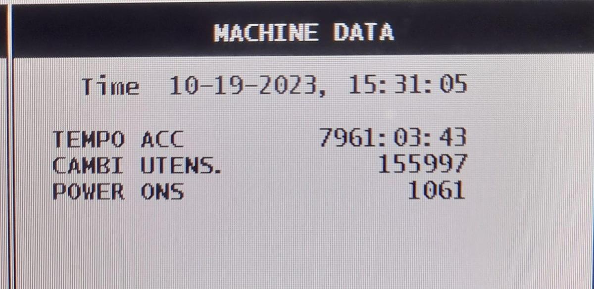 Used 2017 HAAS CNC lathe mod.ST 35 Y