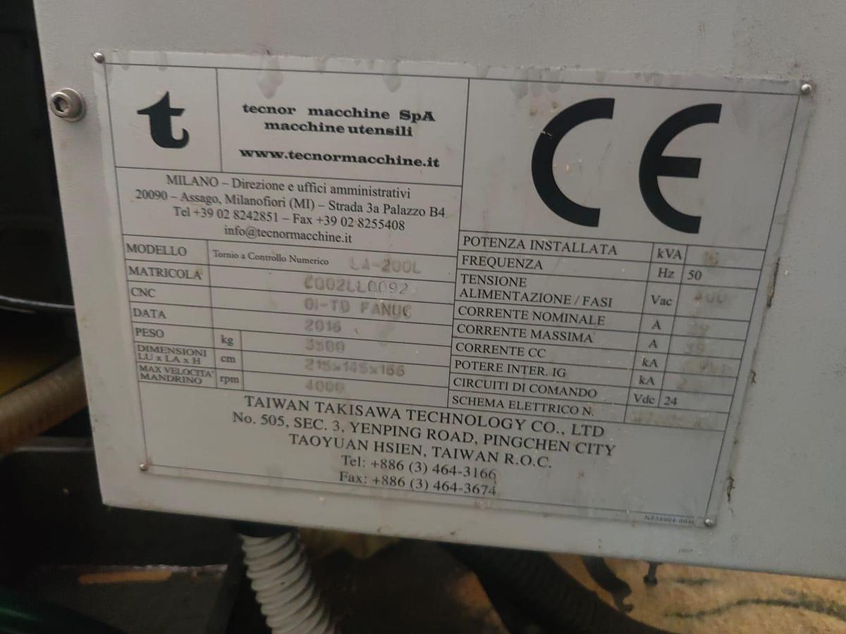 Used 2016 TAKISAWA LA200L