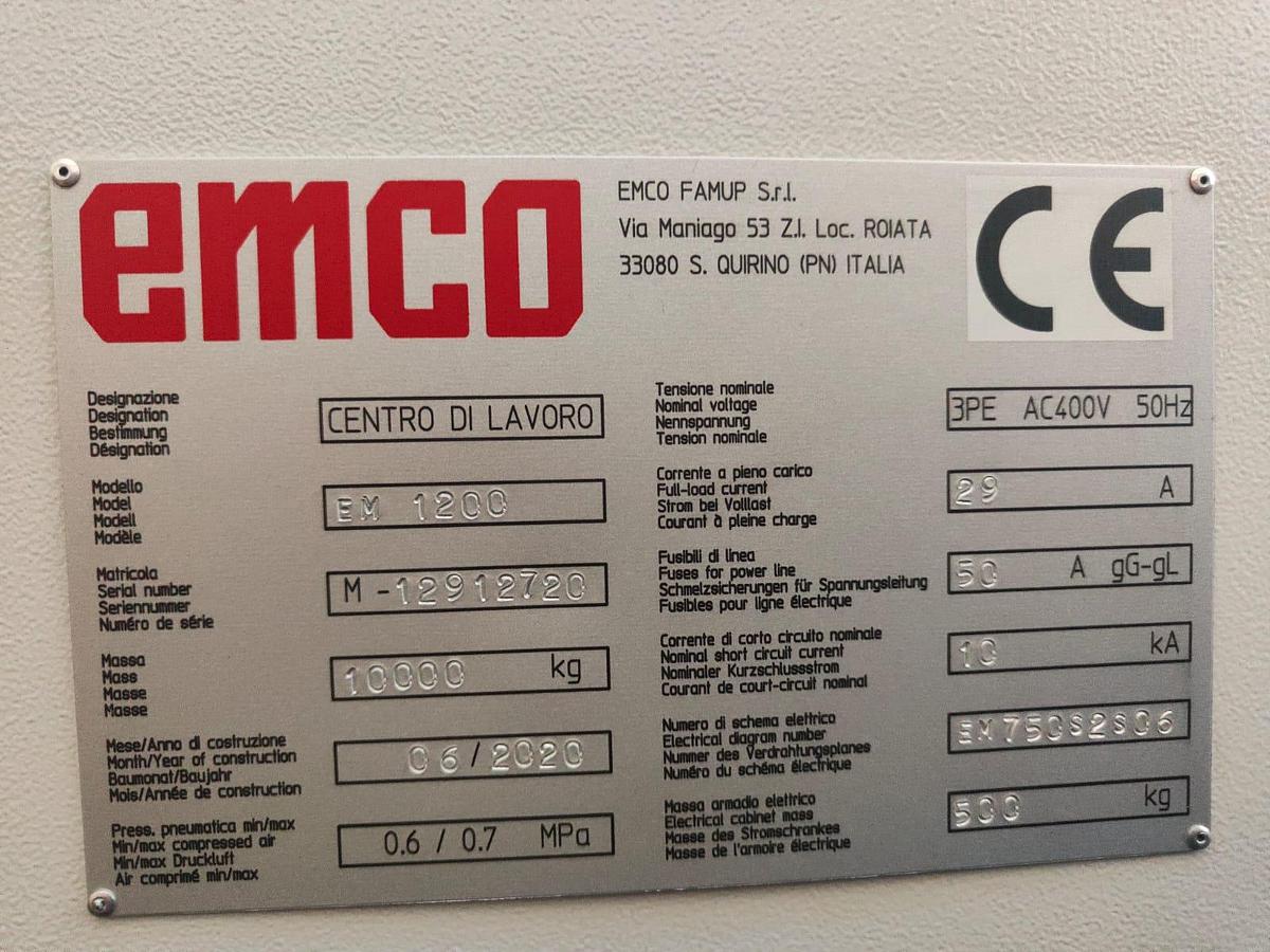 D'occasion Centre d'usinage EMCO EMCOMILL 1200