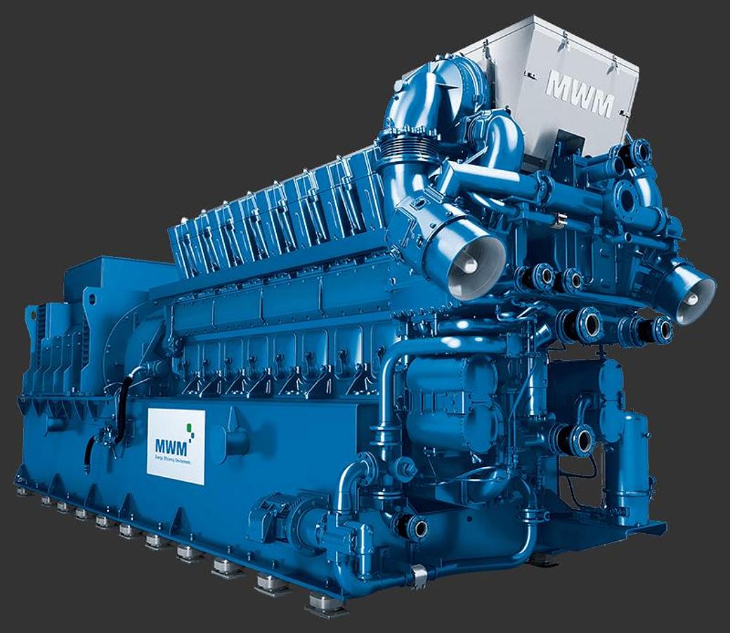 MWM TCG 2032B V16 4300 kW Natural Gas Generator Set New to Order