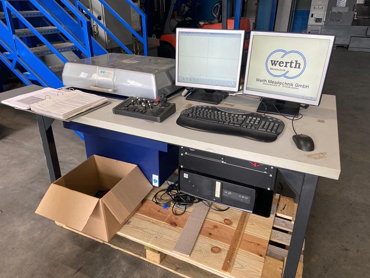 Usato BANCO DI MISURAZIONE COMPUTERIZZATO WERTH