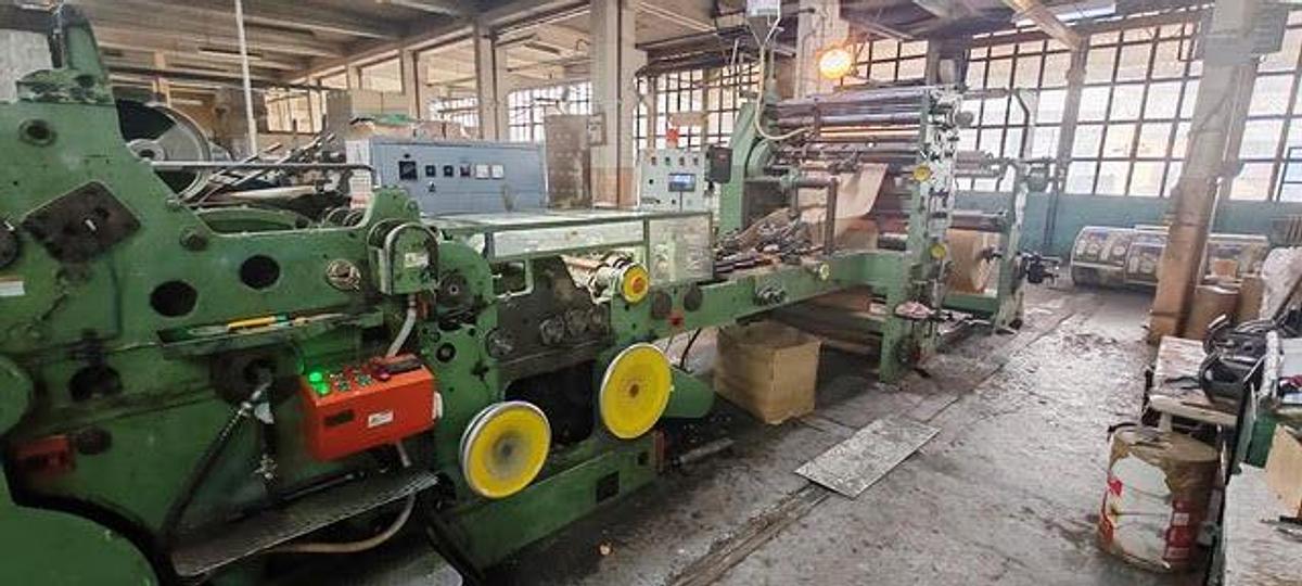 Used W+H Triumph 3A with in-line 4 color flexo of 1968