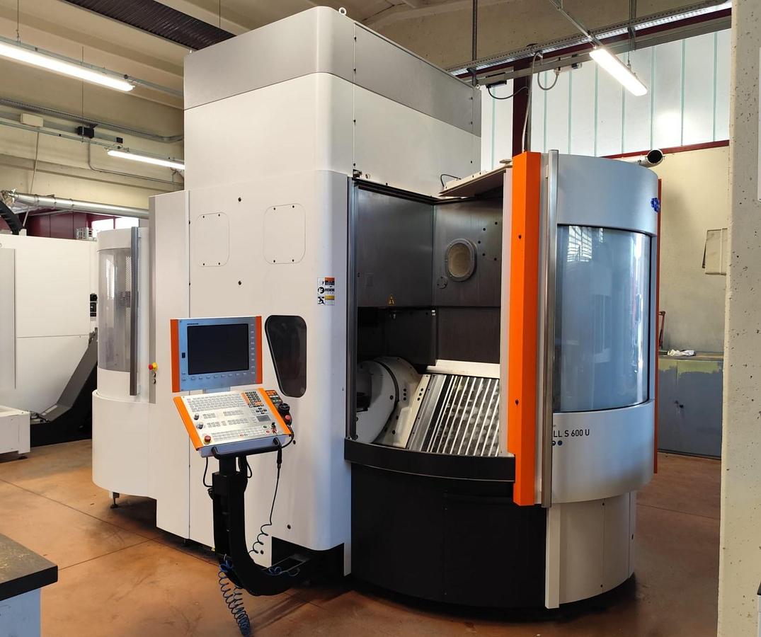 Used 2016 MILLING MACHINE MIKRON model GF MILL 600 UL Pallet magazine with 7 positions