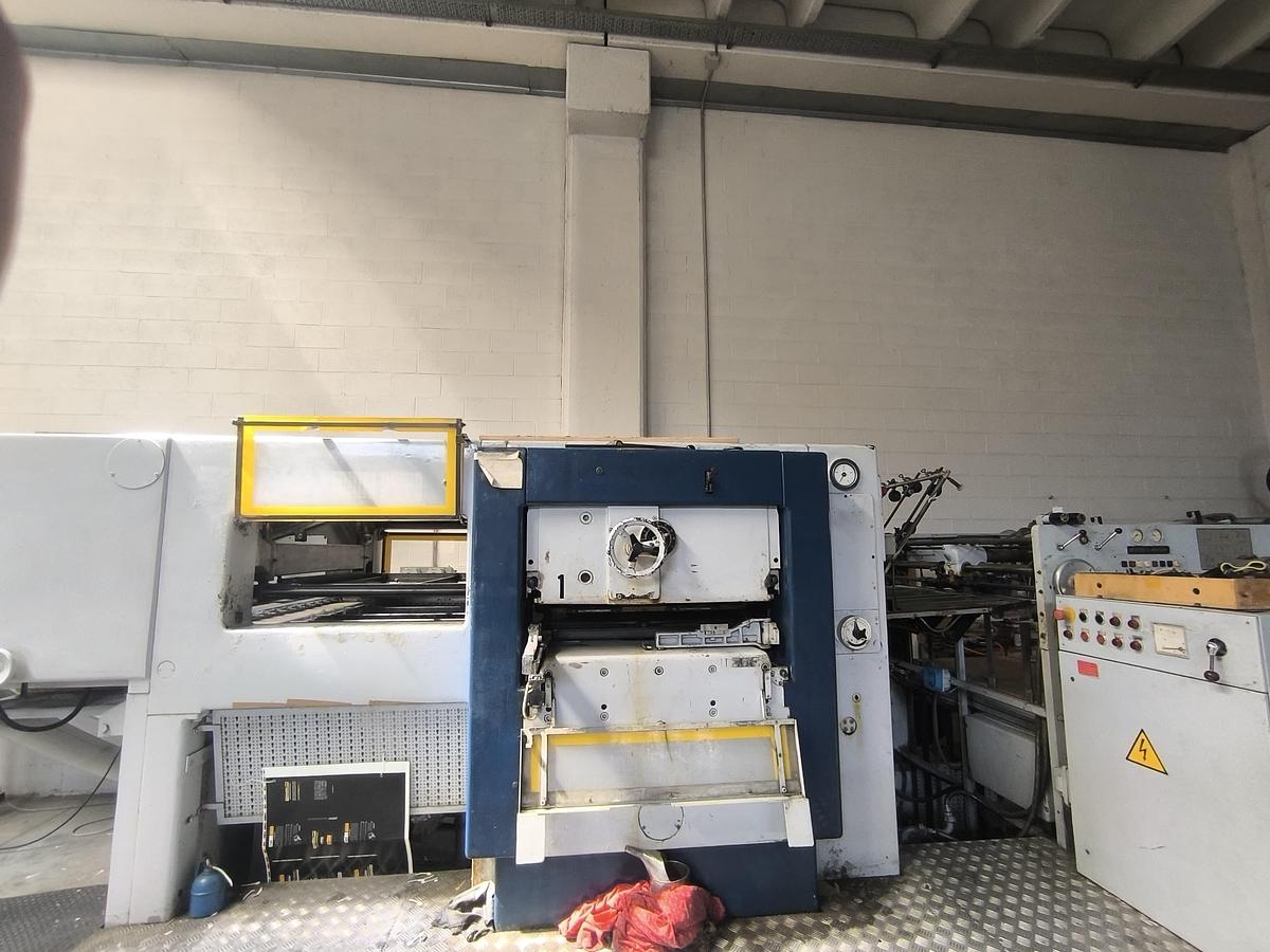 Used 1975 Wupa 4.1 Automatic Flatbed Die Cutter