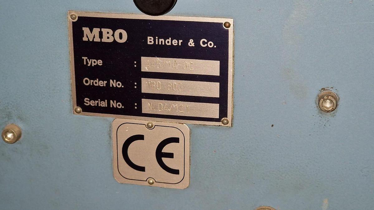 Used MBO Folding Machine – Automatic Paper Folding System for Printing and Finishing