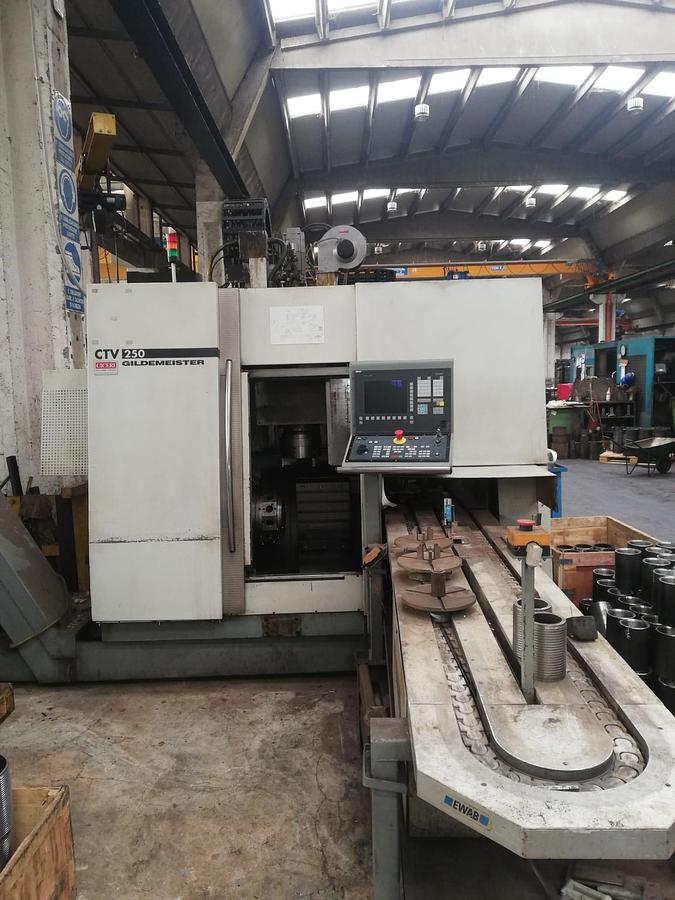 Used GILDEMAISTER VERTICAL TURNWHEEL WITH REVERSE COUNTERROR mod.CTX 250