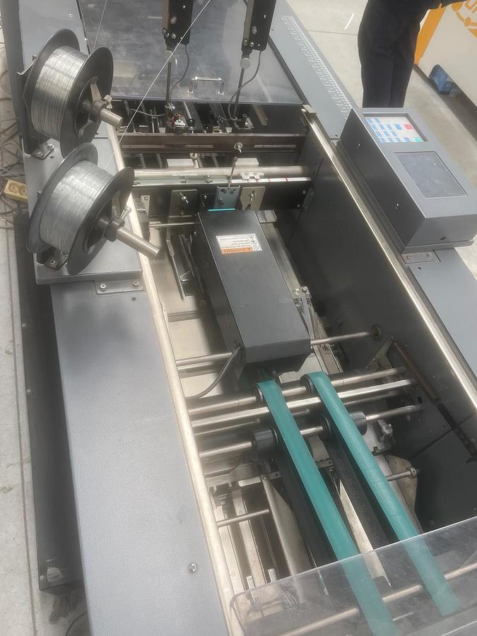 Used Duplo System 5000 Dynamic Booklet Maker – DSF-5000 Sheet Feeder, DSF-CF Cover Feeder & DBM-LS1