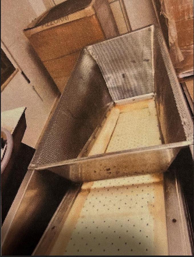 Used 2018 Custom-Built Fruit Arils Separation Tank with Conveyor Belt