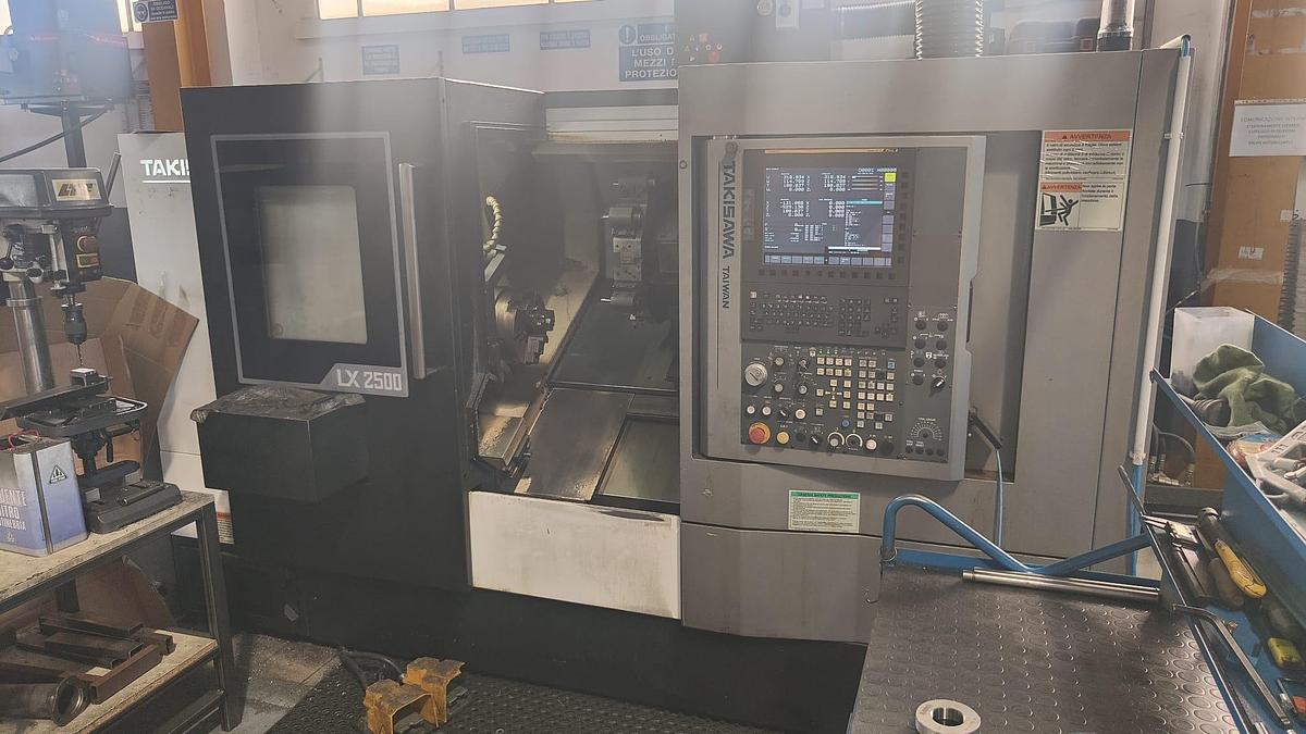 Used 2021 TURNING CNC TAKISAWA model LX 2500