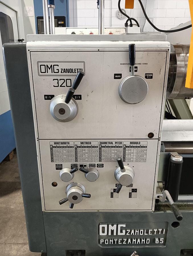 Used OMG ZANOLETTI PARALLEL LATHE mod.320��3000