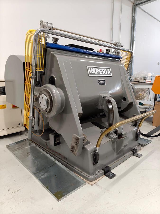 Used Rabolini Imperia 80/120 Platen Die Cutting Machine