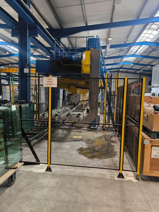 Mult Functional Used 2019 Forvet Combiflex Multifunctional CNC Glass Processing Rob...