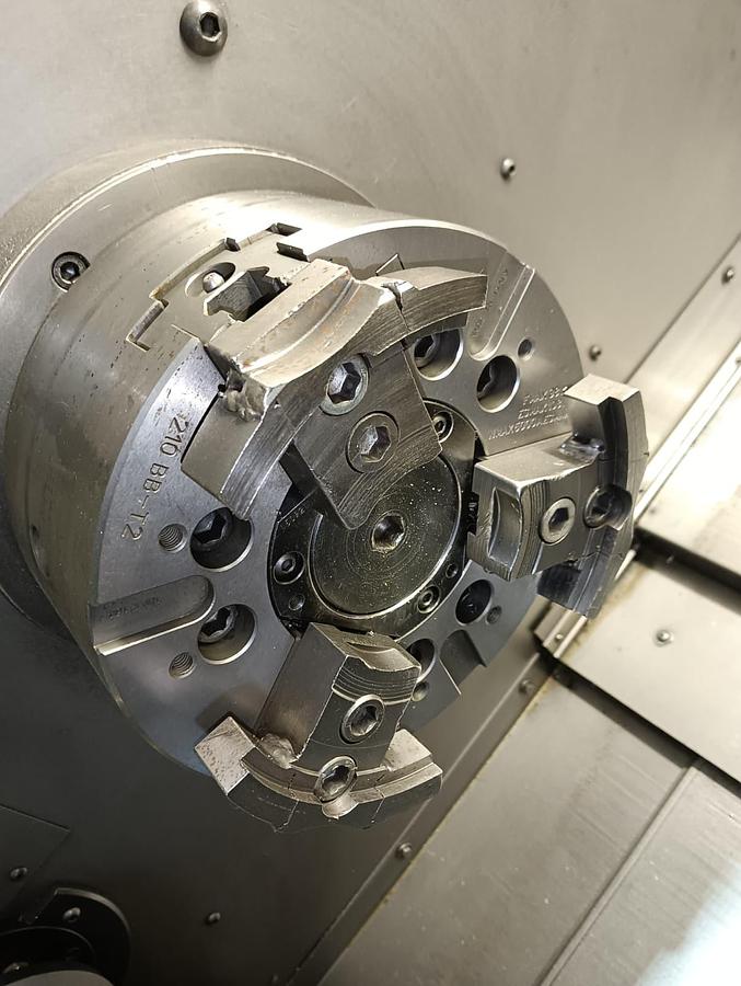 Used 2004 BIGLIA B550YS LATHE WITH LOADER