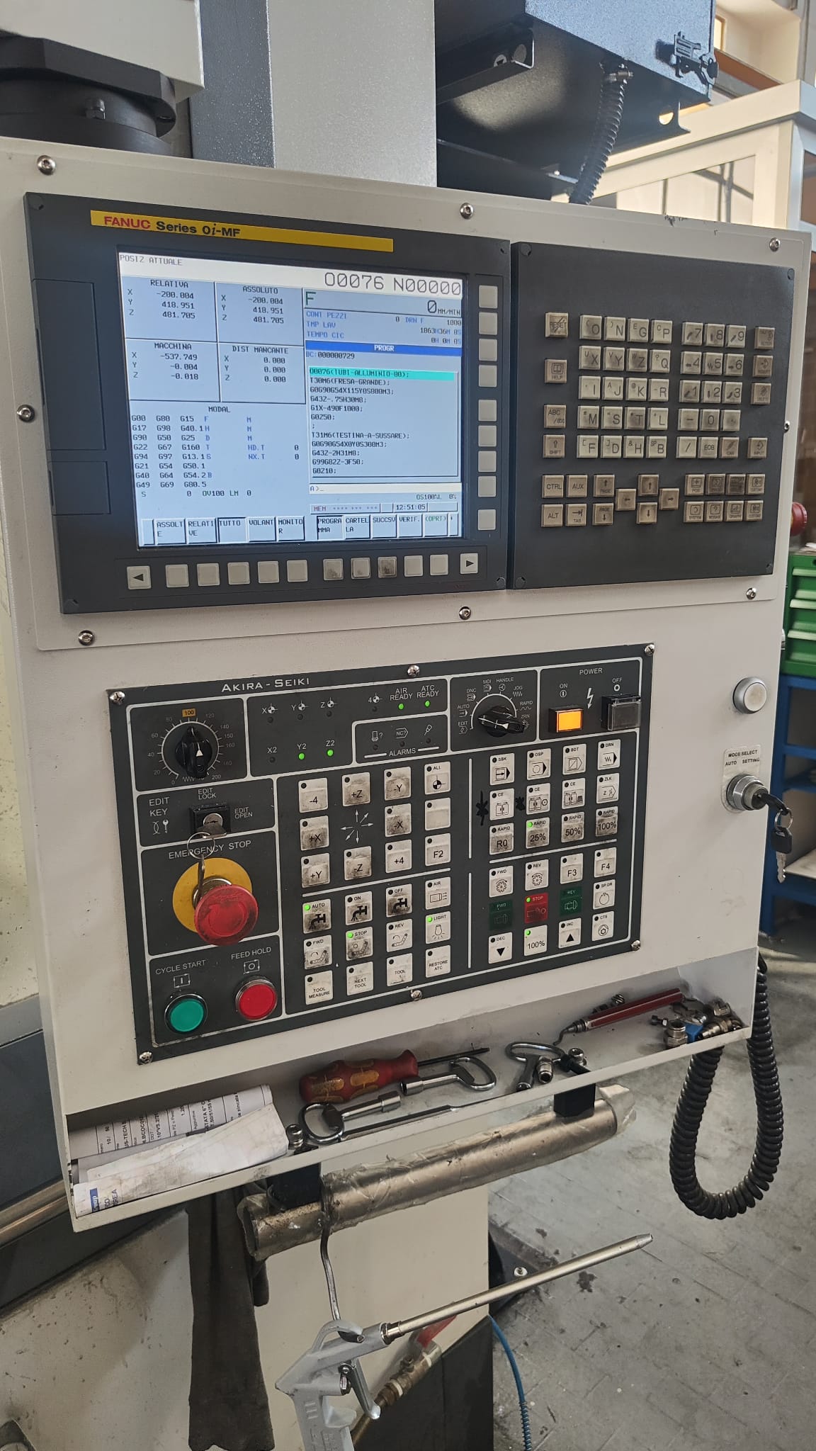 Usato 2020 CENTRO ORIZZONTALE AKIRA SEIKI mod.V 4.5