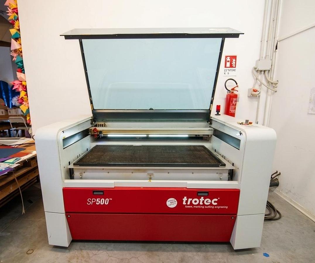 Used TROTEC SP500 200W CO2 Laser Cutter 1,550 Hours – Full Premium Pack