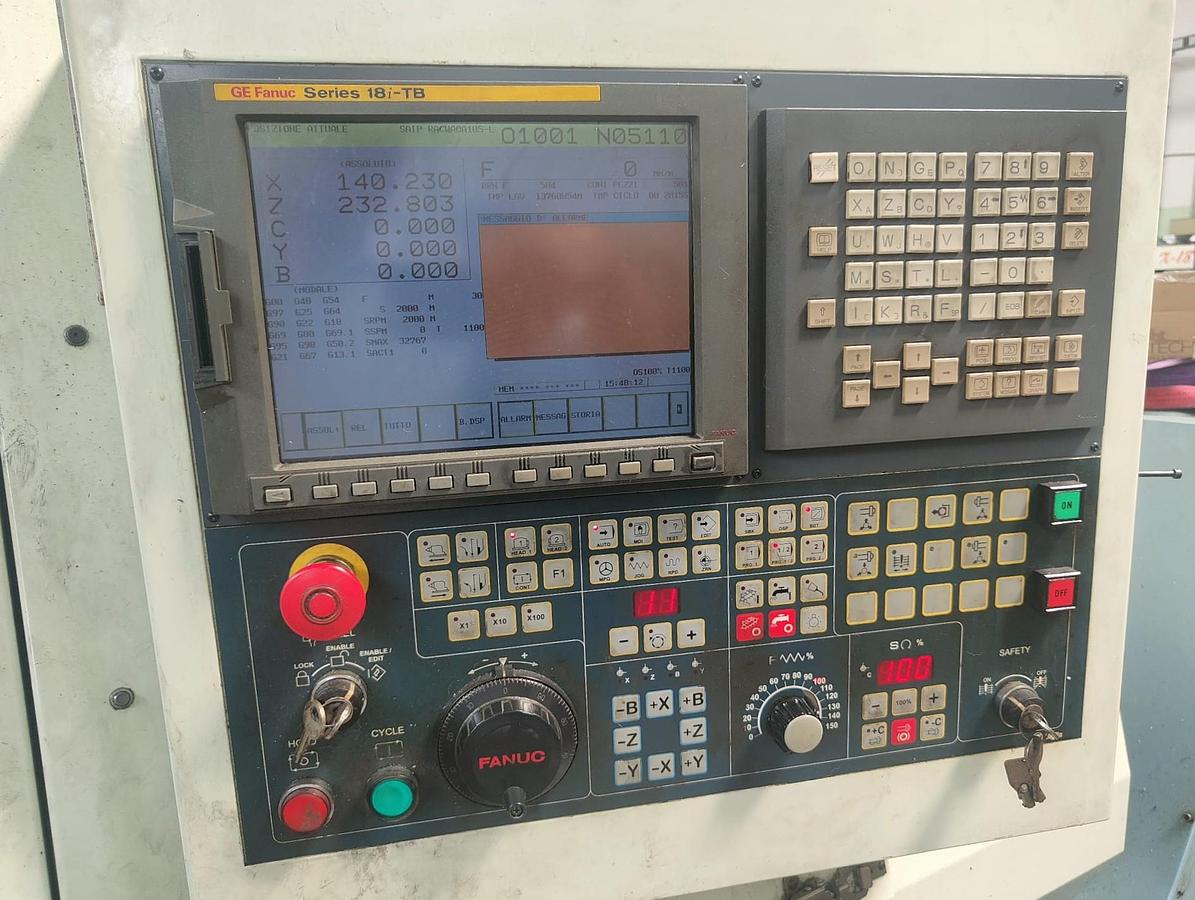 Used 2006 BIGLIA B301YS LATHE WITH LOADER