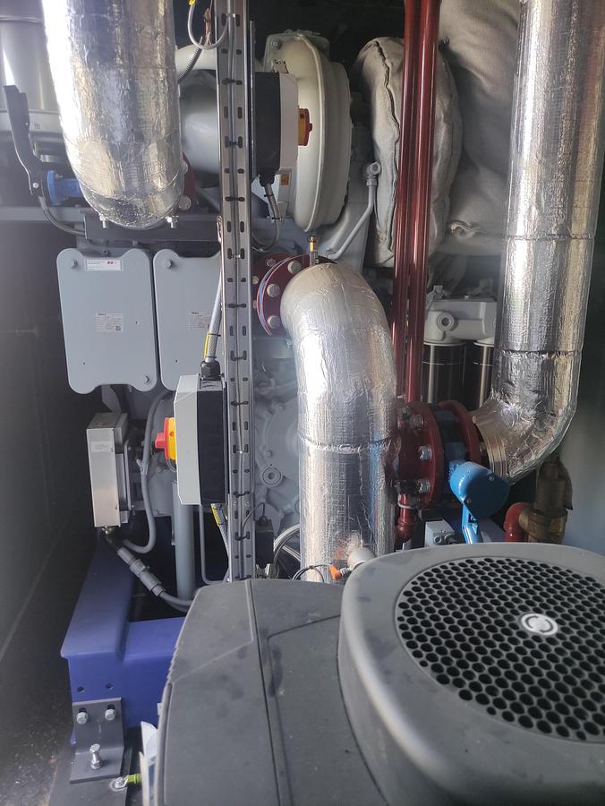 Used 1.26 MW Natural Gas Trigeneration Plant (CHP) – MTU 12V4000 L33 + Absorption Chiller