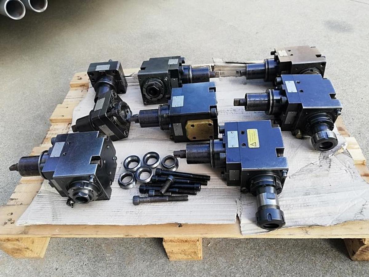 Usato N° 8 PORTAUTENSILI MOTORIZZATI ASSIALI E RADIALI EPPINGER