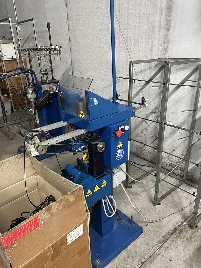 Used 2003 Semel Model 125 - Needle Braiding Machine with Draw-Off Unit