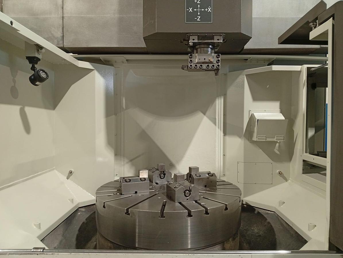 Used 2018 VERTICAL LATHE HANKOOK model.VTB 100